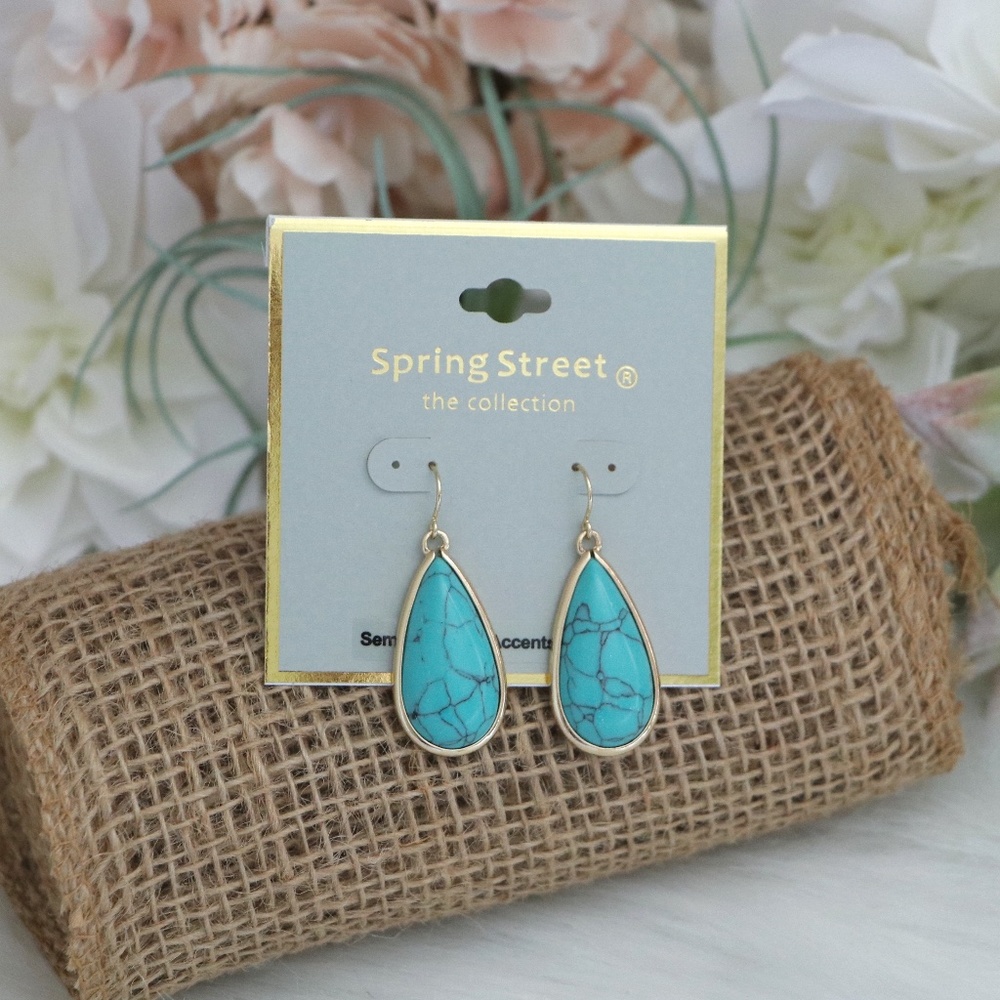 Spring Street Turquoise Earrings